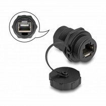 Delock I člen spojnik RJ45 CAT.6A s tesnilnim pokrovom IP67 87246