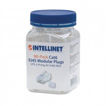 Intellinet RJ45 konektor CAT.6+ UTP trdi kabel pak/90 790604