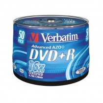 DVD+R 4,7Gb 16x 50-cake Verbatim