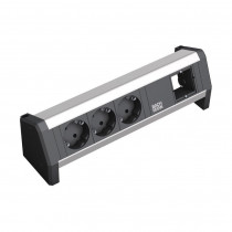 Bachmann DESK 1 namizni razdelilec 3x220V, 1xprazen 902.000