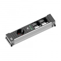 Bachmann POWER FRAME vgradni razdelilec 262mm 1x220V, 2xUSB, 2xprazen 916.0041
