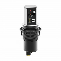 Bachmann ELEVATOR potopni stebriček 1x240V, 1x FTP, 1xHDMI 928.0062
