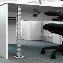 Bachmann organizator kablov Flex II SET srebrn 930.023
