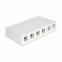 Delock nadometna vtičnica 6x RJ45 86227