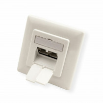 Secomp podometna vtičnica 2x RJ45 CAT.6A FTP 25.99.8490-20