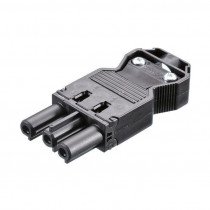 Bachmann napajalni konektor GST 18/3 M črn 375.505