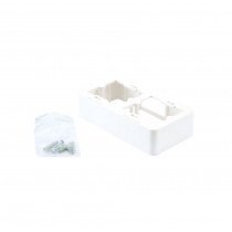 Leviton podstavek za nadometno montažo dvojni 80x80 R450/9