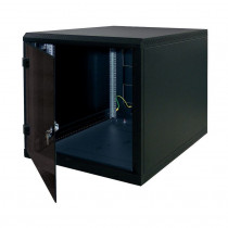 Triton kabinet zidni 12U 600x400 635 črn sestavljen