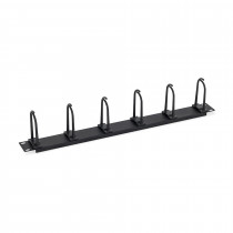Triton organizator 1U rack 30x65mm črn