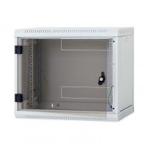 Triton kabinet zidni 18U 900 600x500 siv sestavljen snemljive stranice