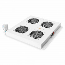 Digitus hladilna enota 4x ventilator s termostatom siva DN-19 FAN-4-N