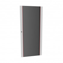 Toten vrata steklena 42U, širine 800mm za kabinet