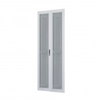 Toten vrata perforirana 32U širine 800mm dvojna za kabinet