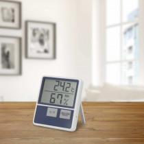 Termometer in senzor vlažnosti TH-1014 bel