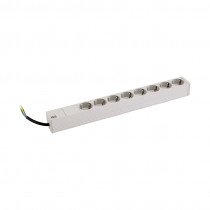 Bachmann razdelilec rack 8x220V siv brez kabla* 333.416