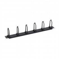 Triton organizator 1U rack 30x65mm črn