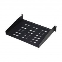 Digitus polica rack 2U 550mm - 20kg črna DN-19 TRAY-2-55-SW