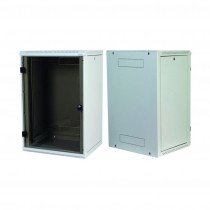 Triton kabinet zidni 18U 900 600x400 siv sestavljen