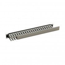 Triton organizator 1U rack s pokrovom - enostranski siv