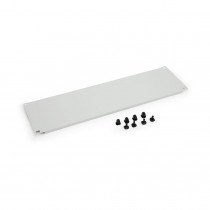 Slepi panel 48cm 1U Triton siv