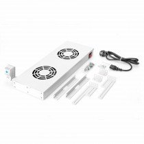 Digitus hladilna enota 2x ventilator s termo. strop/rack siva DN-19 FAN-2-HO