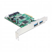 Kartica PCI Express USB 3.0 Delock 2xA + 2xSATA III