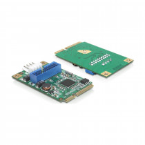 Kartica mini PCIe modul 1x19pin USB 3.0 Pin Header moški Delock