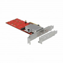 Kartica PCI Express kontroler  x8 Delock 2x M.2 NVMe + Low Profile