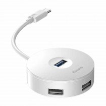 Baseus hub USB TipC 4xTipA bel CAHUB-G02