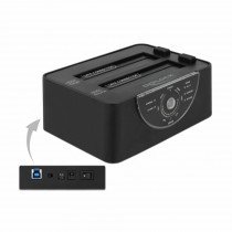 Čitalec diskov USB 3.0 2xSATA HDD/SSD Delock