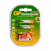 GP polnilna baterija AAA-950 mAh Ni-Mh 4 kom