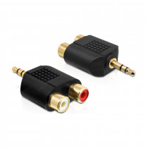 Adapter-AVDIO 2xRCA Ž - Jack M Delock