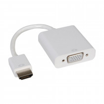 Adapter HDMI M - VGA Ž HD15 Aktivni na kablu 15cm Roline