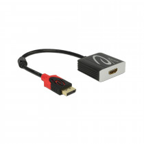 Delock adapter DisplayPort-HDMI aktivni 4K 60Hz 20cm 62734