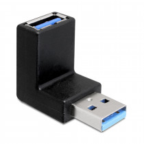 Delock adapter USB-A 3.0 M-USB-A Ž kotni 65339