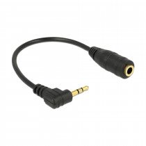 Adapter-AVDIO Jack 3,5Ž - 2,5M kotni 14cm Delock