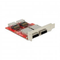Delock adapter slot 2x Mini SAS SFF-8087 Ž-2xMini SAS SFF-8088Ž Low Profile 62658
