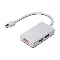 Digitus adapter DisplayPort mini - DVI/DP/HDMI bel AK-340509-002-W