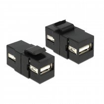 Adapter USB-A Ž - USB-A Ž Keystone Delock