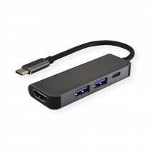 Pretvornik USB 3.2 Gen 1 Tip-C - Docking station PD 30Hz Value