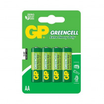 Baterija cink kloridna AA  GP 4 kom GreenCell