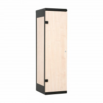 Garderobna omara-les/kovina 1970x420x500 s ključavnico Triton