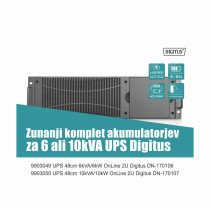 Digitus UPS rack akumulatorski komplet za 6-10kVA UPS DN-170108