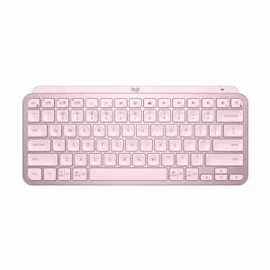Tipkovnica Logitech MX Keys Mini Brezžična, SLO osvetljena, roza