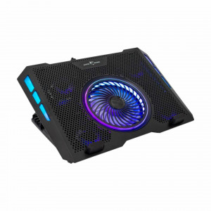 WHITE SHARK podloga za prenosnik 5x ventilator gaming GCP-13 AURORA