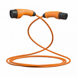 Metron polnilni kabel Tip2 32A enofazni 5m oranžen CC04