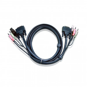 Set kablov ATEN 2L-7D05UD DVI-D/USB/AVDI 5m