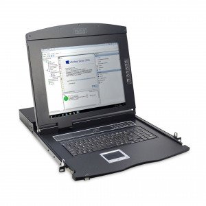 Digitus KVM stikalo rack 8x1 LCD DS-72210-2US