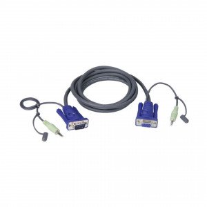 Set kablov ATEN 2L-2402A VGA/AVDIO 1.8m