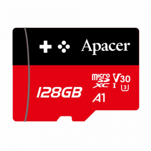 APACER microSD XC  128GB spominska kart. Class 30 Gaming AP128GMCSX10U7-RAGC